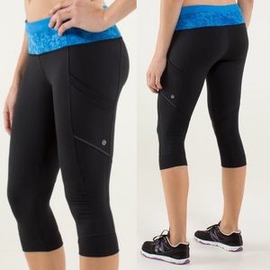 Lululemon Run for Fun Crop Legging